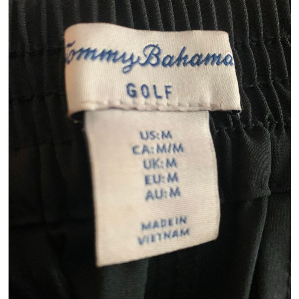 Tommy Bahama Golf Black Performance Shorts Elastic Waist Women’s Medium NWT - Picture 6 of 7